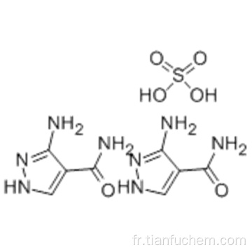 Hémisulfate de 3-amino-4-pyrazolecarboxamide CAS 27511-79-1